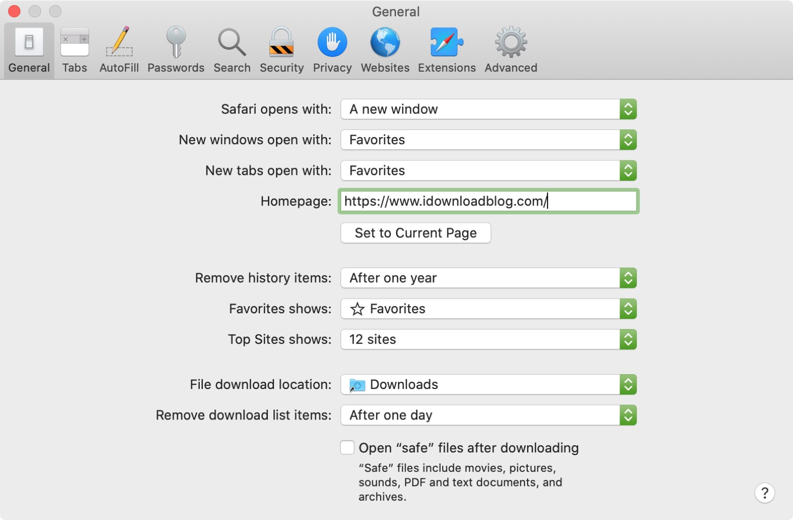 change security preferences for downloads on mac pcs